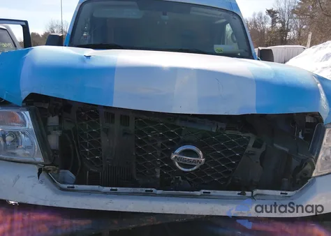 2017 Nissan Nv Cargo Nv2500 Hd S V6 z USA, uszkodzony, nr VIN 1N6BF0LY0HN807655